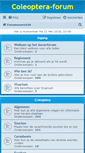 Mobile Screenshot of coleoptera-forum.nl